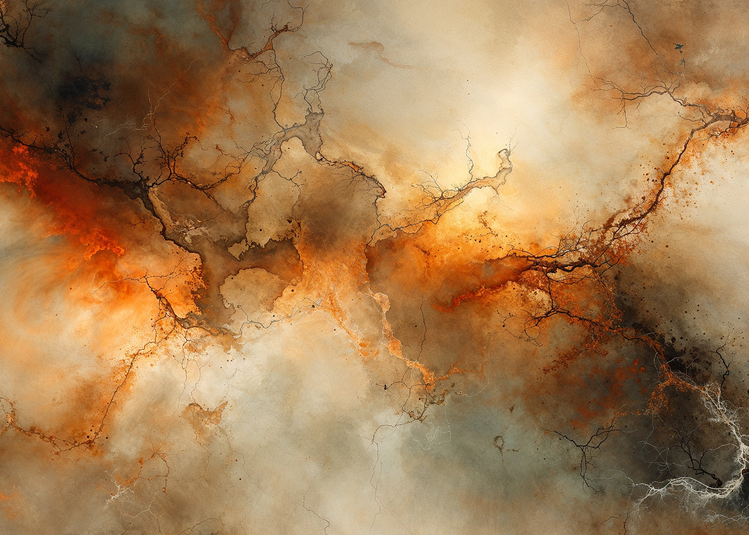 Veins - Abstract Series Wall Mural