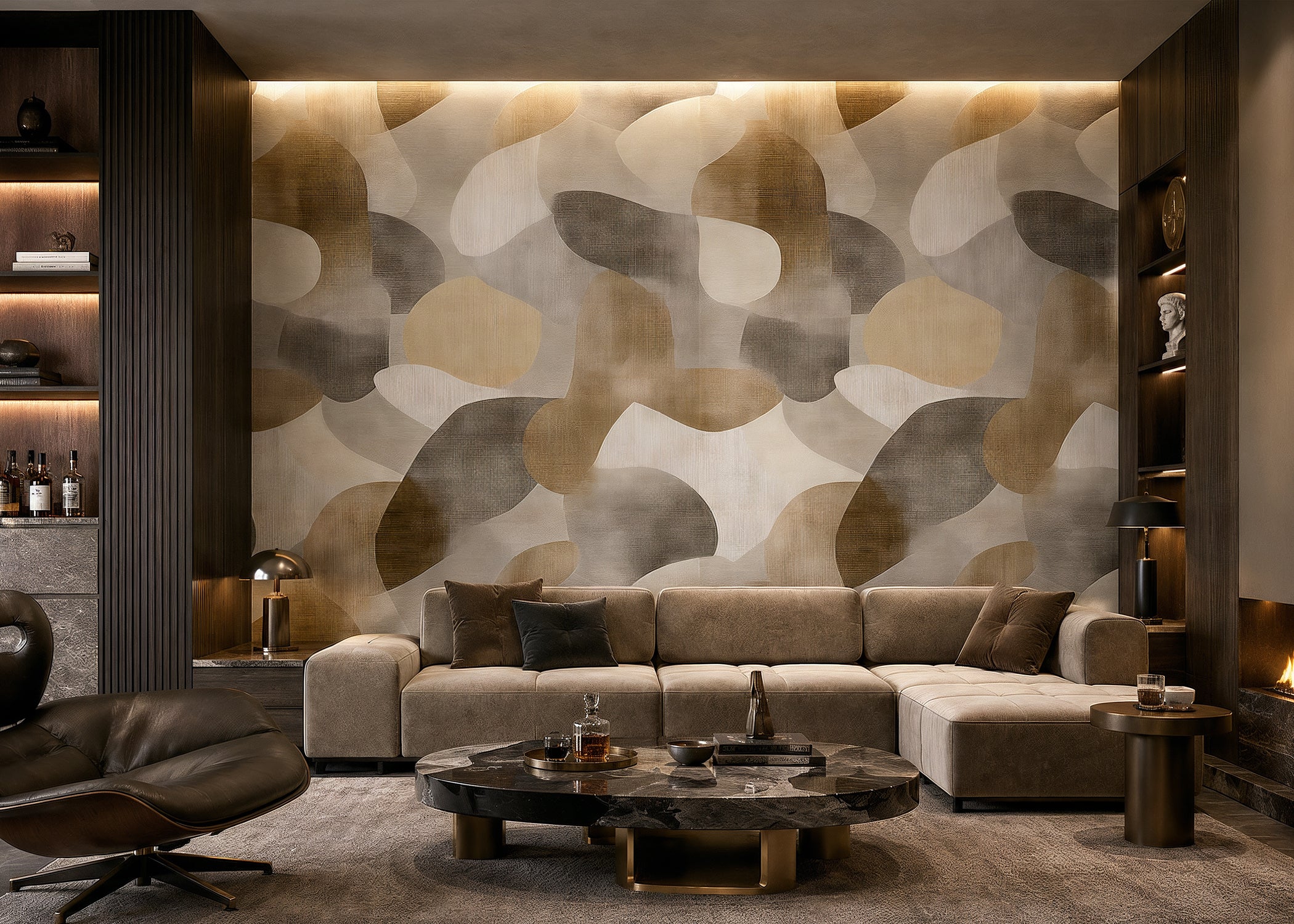 Mellow | Abstract Series Wall Mural