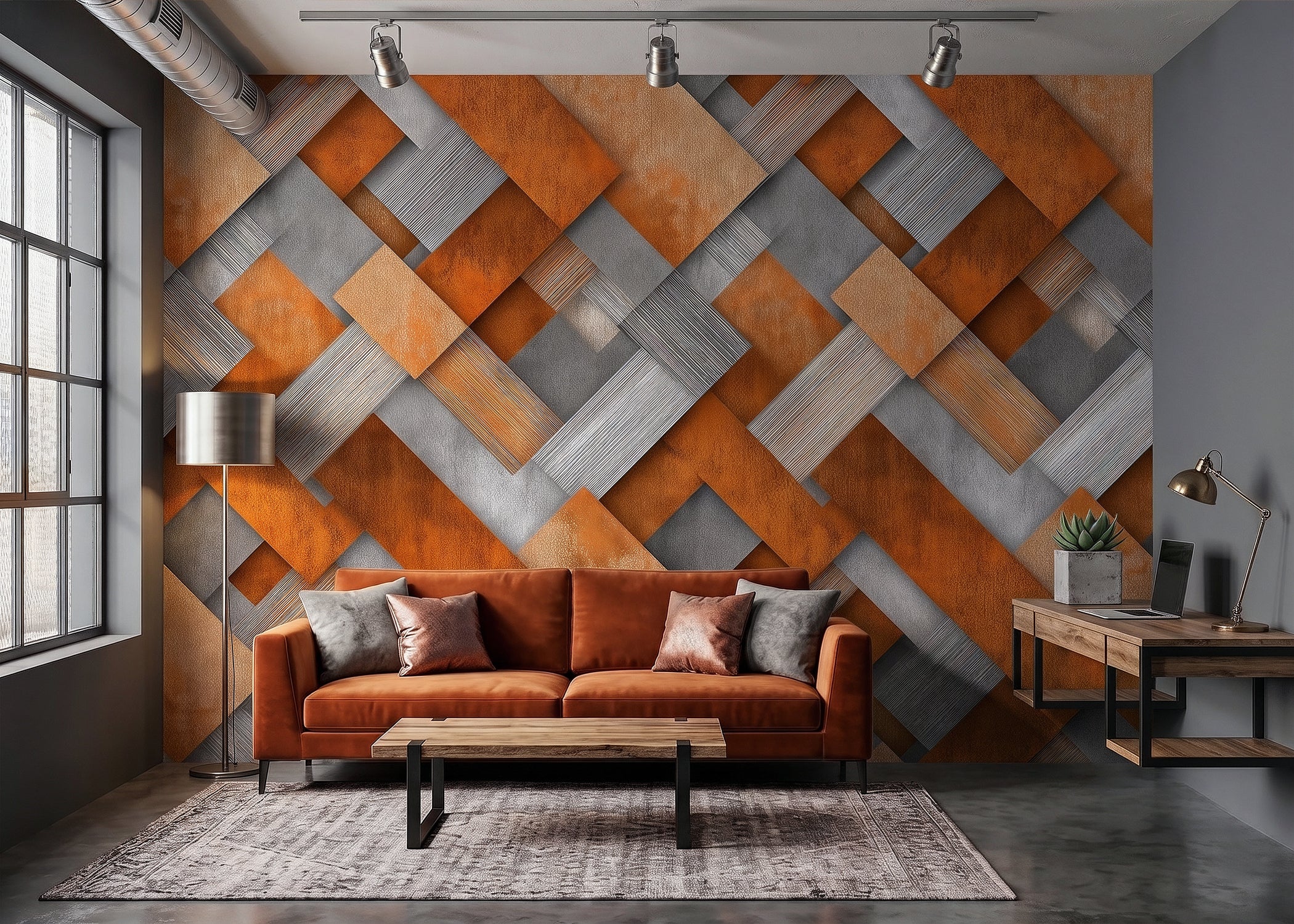 Interlock | Abstract Series Wall Mural