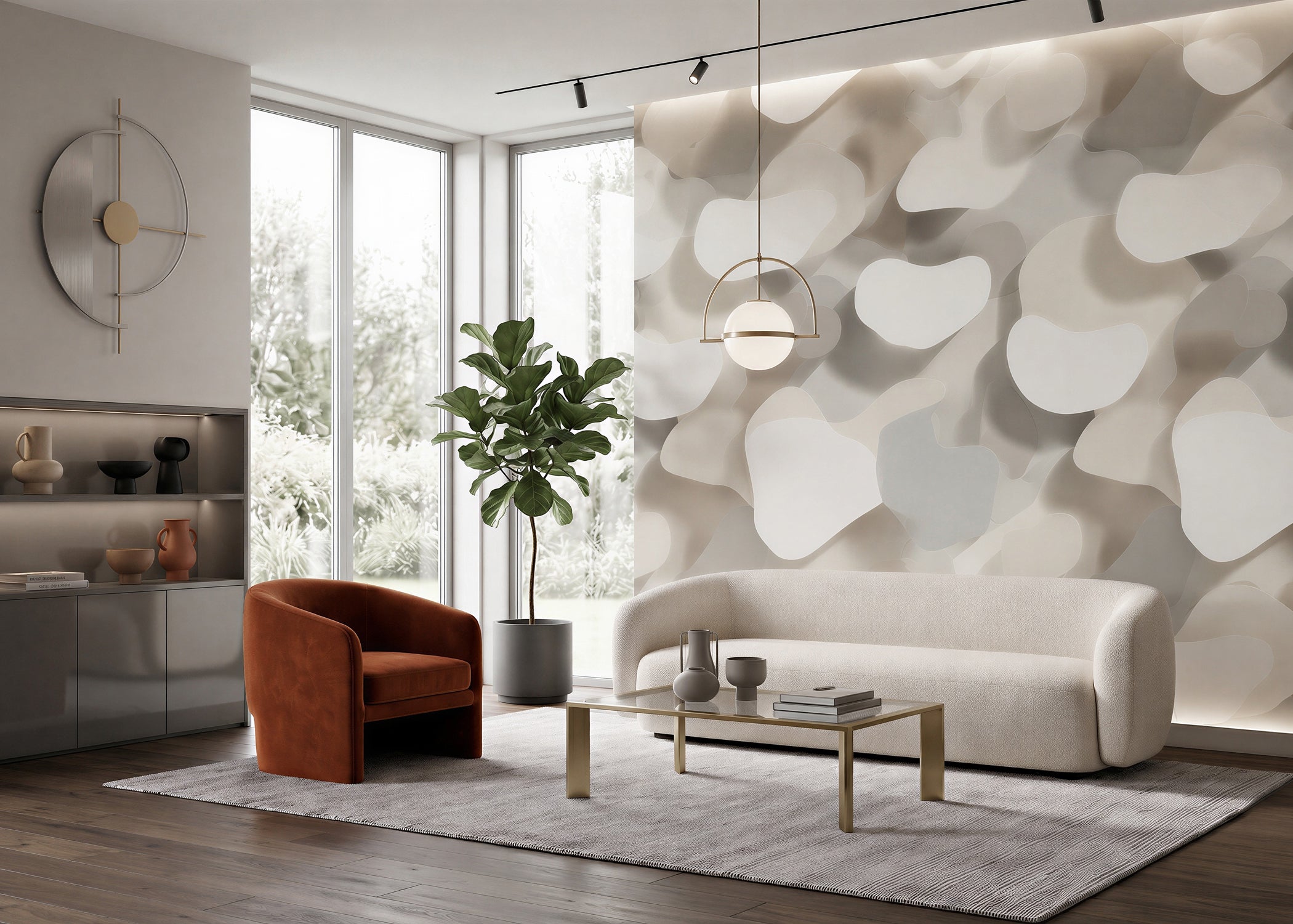 Veil | Abstract Series Wall Mural