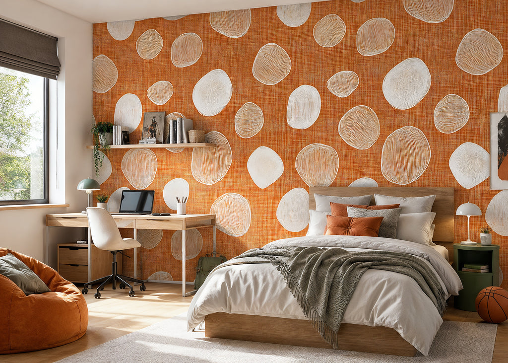 Pebbles | Abstract Series Wall Mural