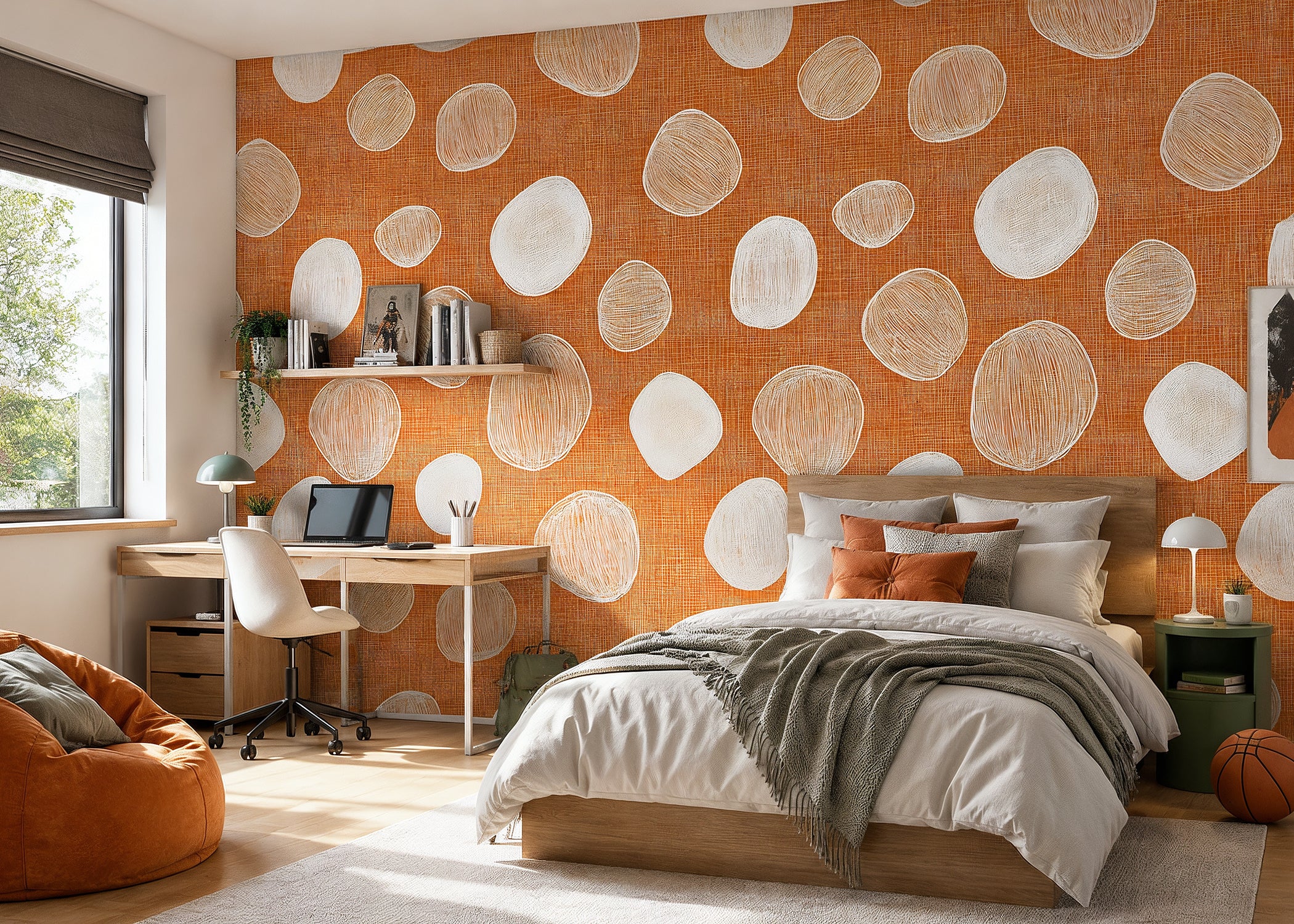 Pebbles | Abstract Series Wall Mural