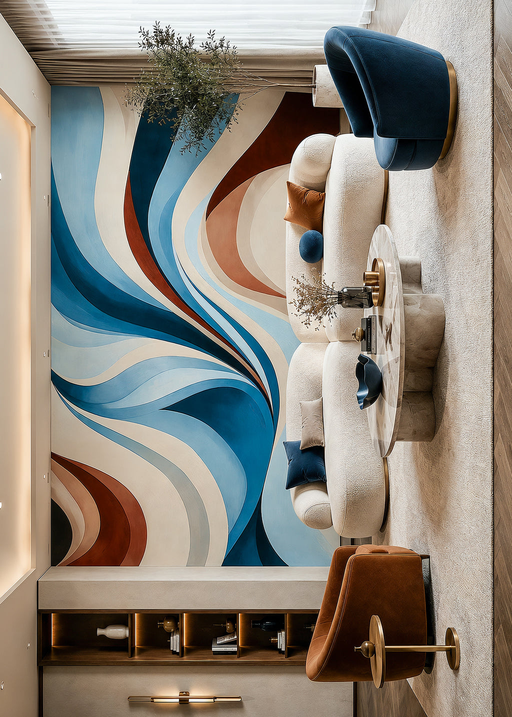 Abyss | Abstract Series Wall Mural