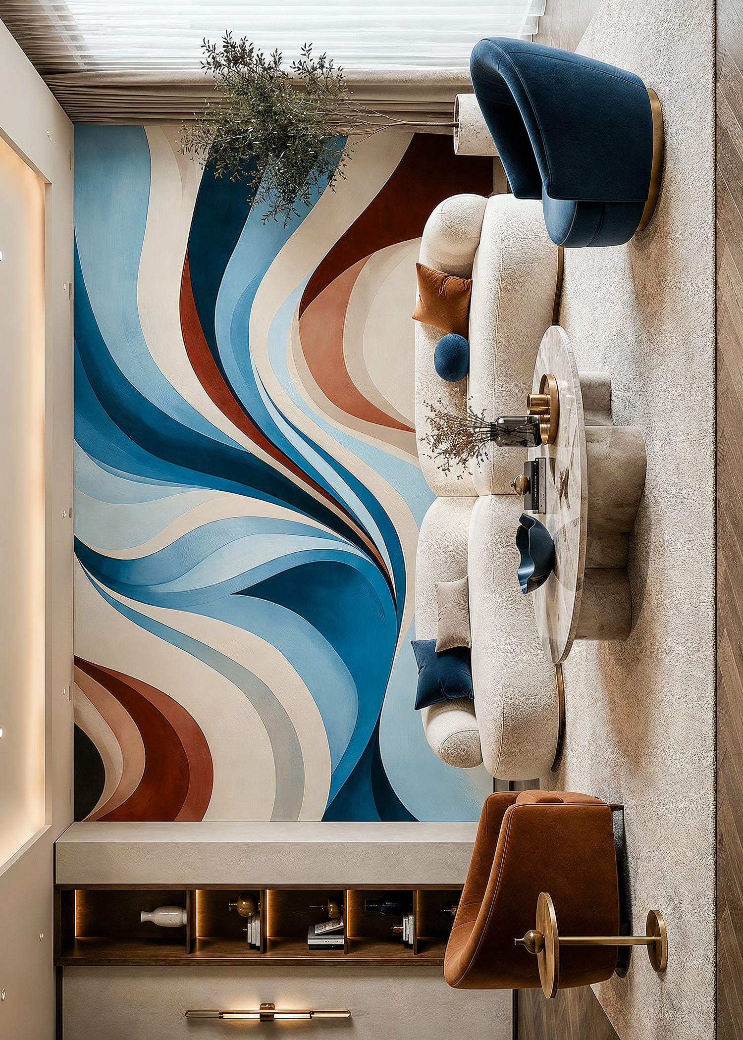 Abyss | Abstract Series Wall Mural