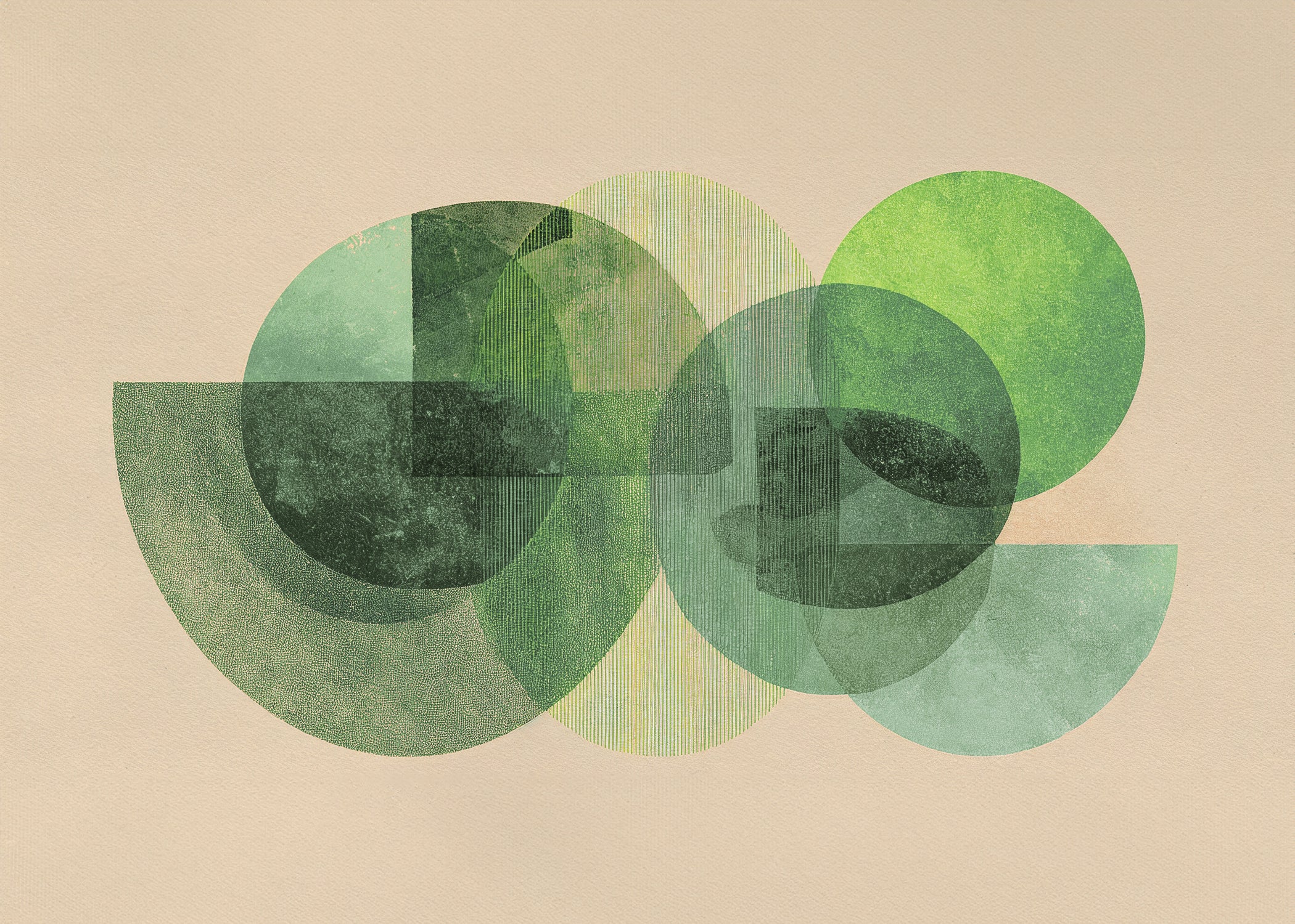 Overlap | Bauform Series Wall Mural