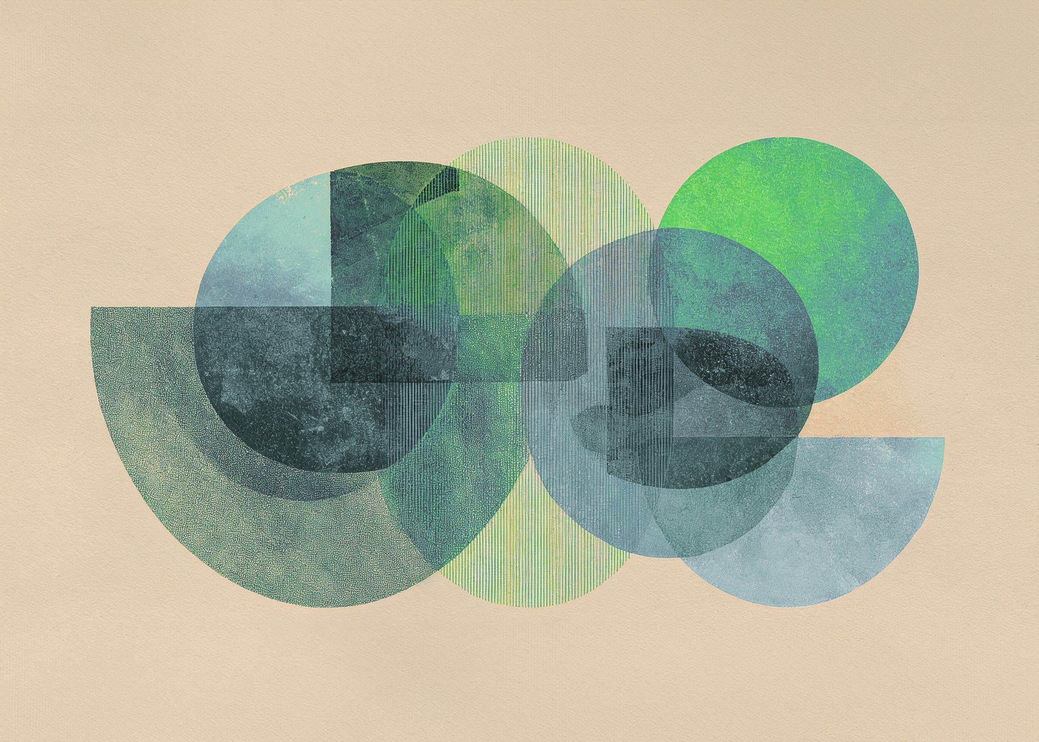 Overlap | Bauform Series Wall Mural