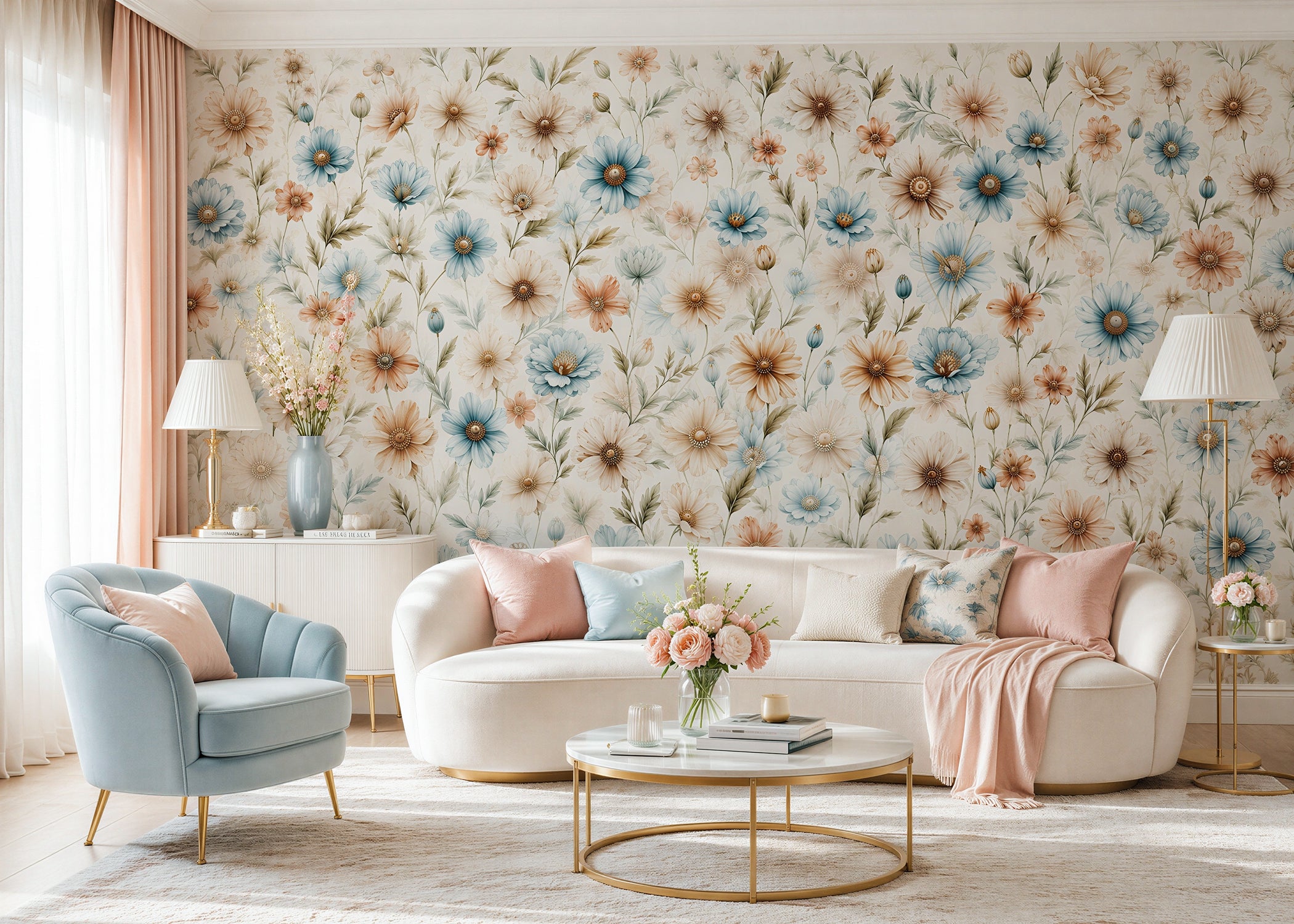 Flora Belle | Botanical Series Wall Mural