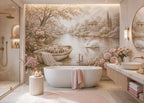 Rose Lake | Botanical Series Wall Mural