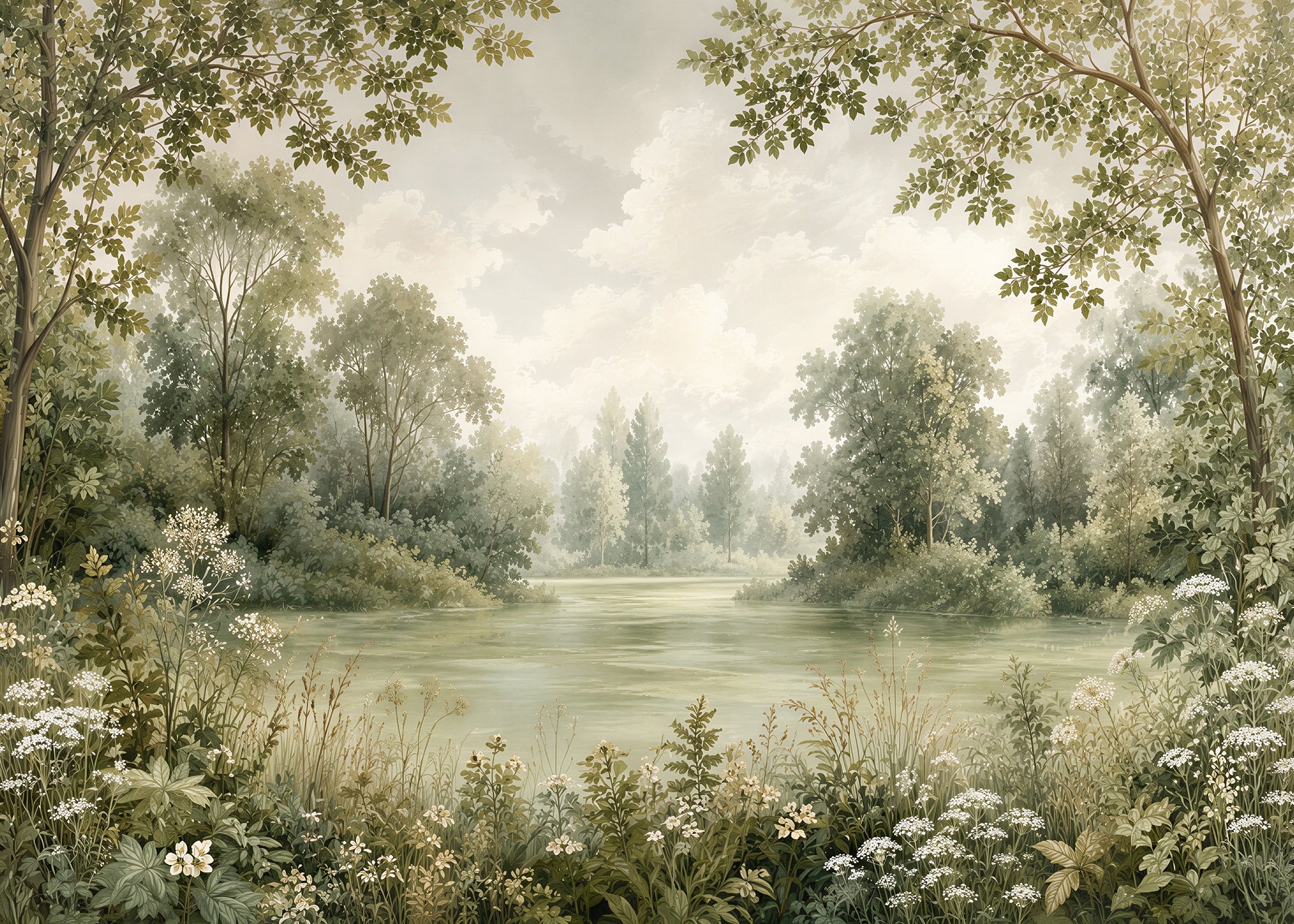 Lacuna | Botanical Series Wall Mural