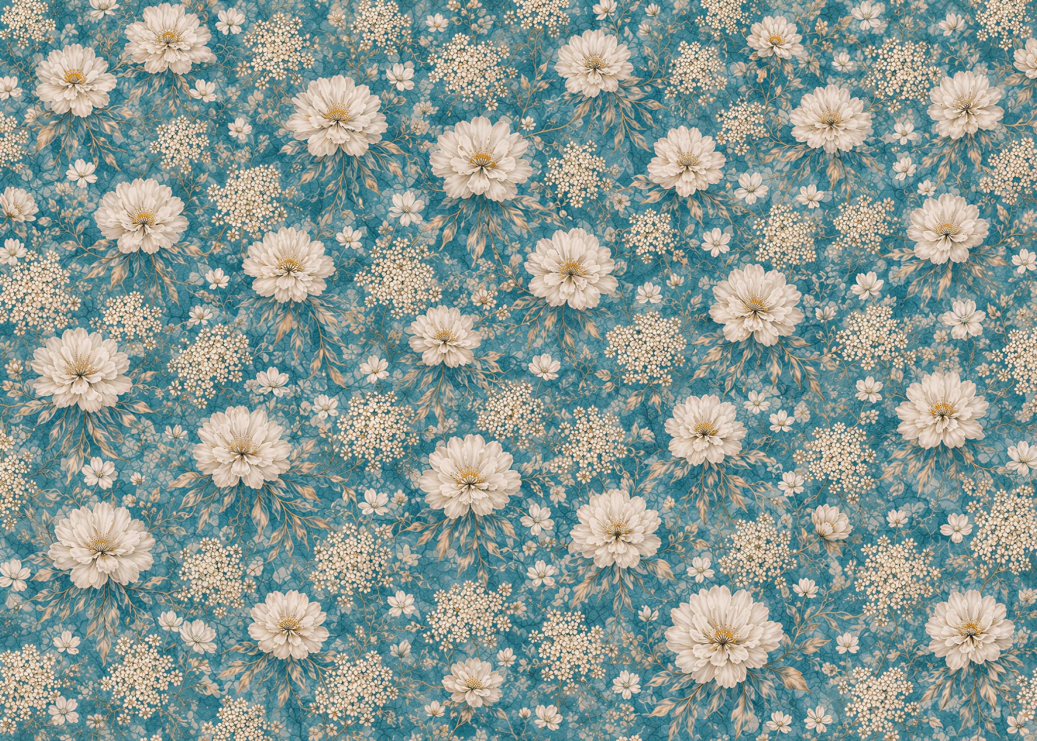 Ivory Bloom | Botanical Series Wall Mural