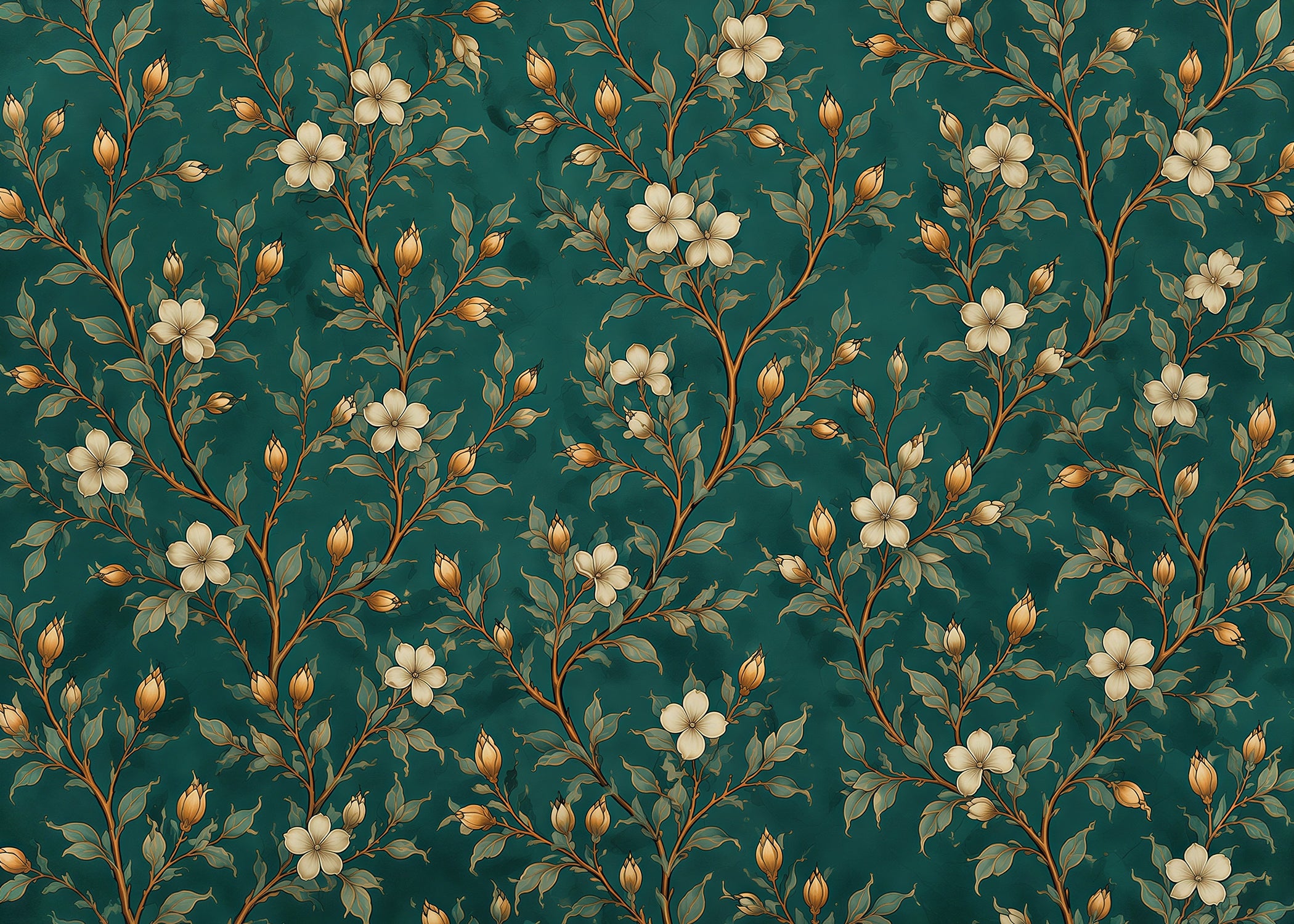 Fawnia | Botanical Series Wall Mural