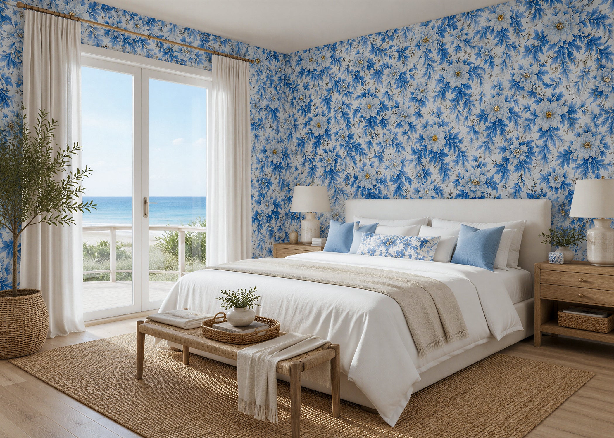 Blue Bell | Botanical Series Wall Mural