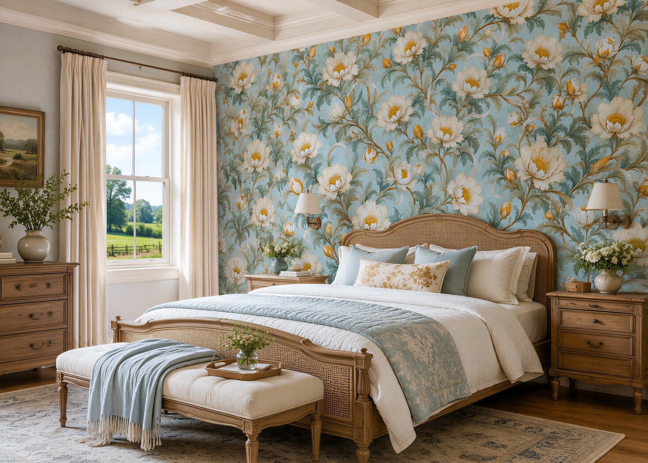 Marigold | Botanical Series Wall Mural