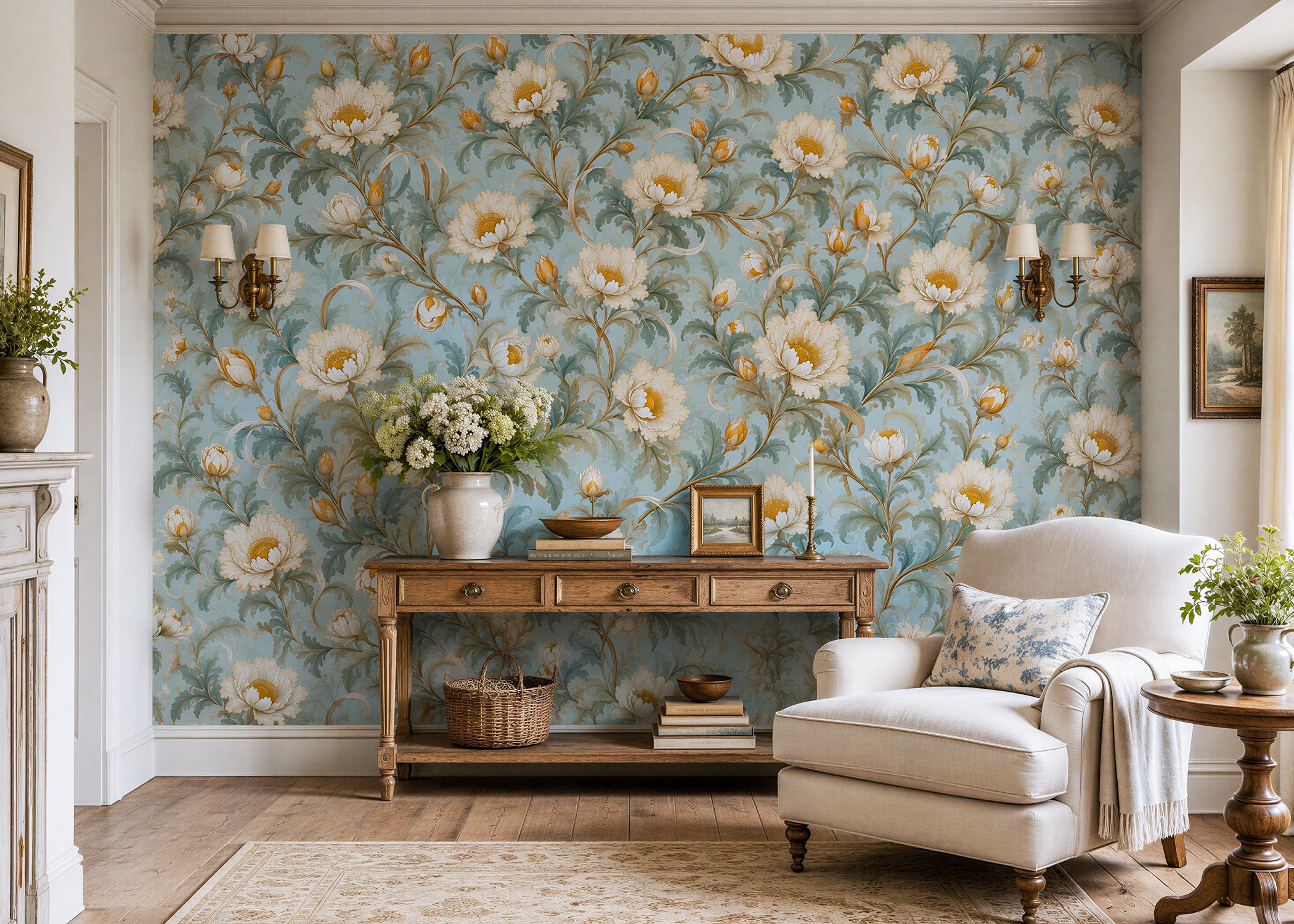 Marigold | Botanical Series Wall Mural
