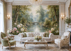 Azure Garden | Botanical Series Wall Mural