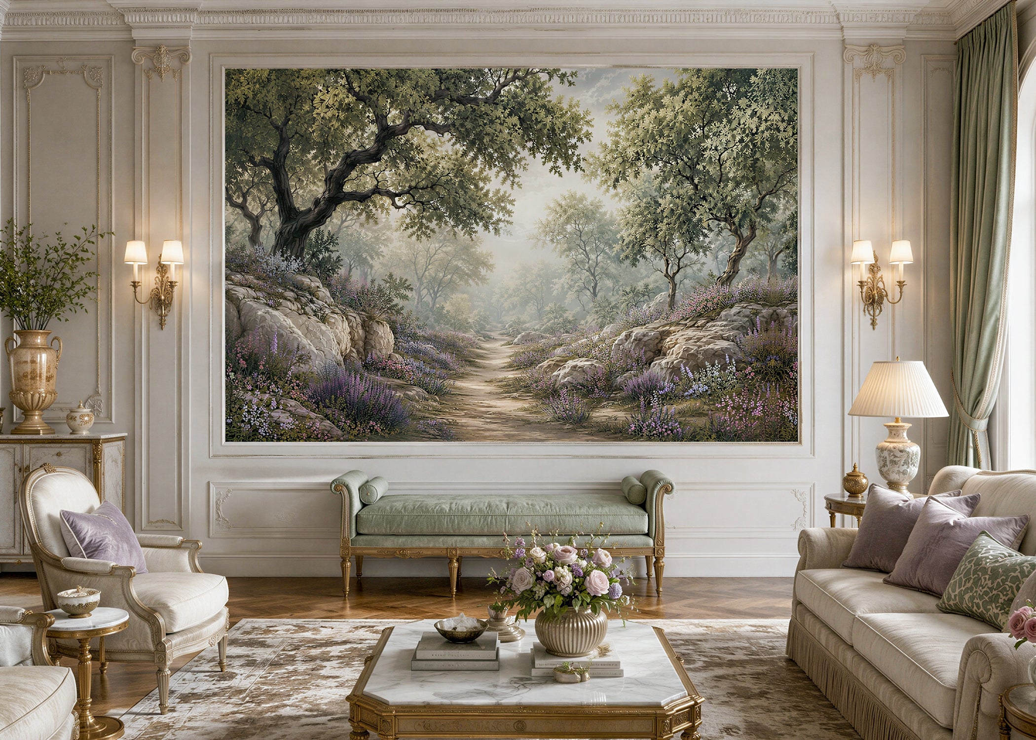 Whisper Wood | Botanical Series Wall Mural