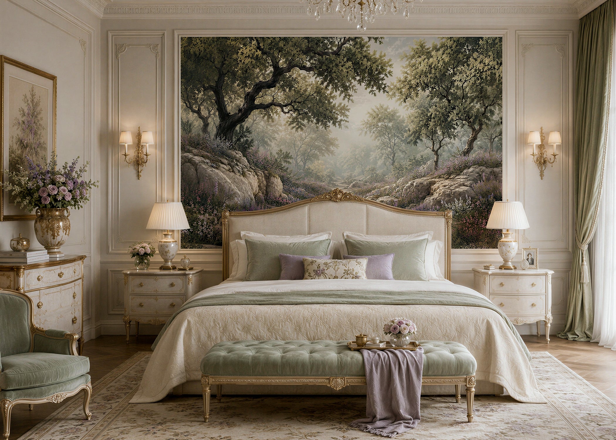 Whisper Wood | Botanical Series Wall Mural