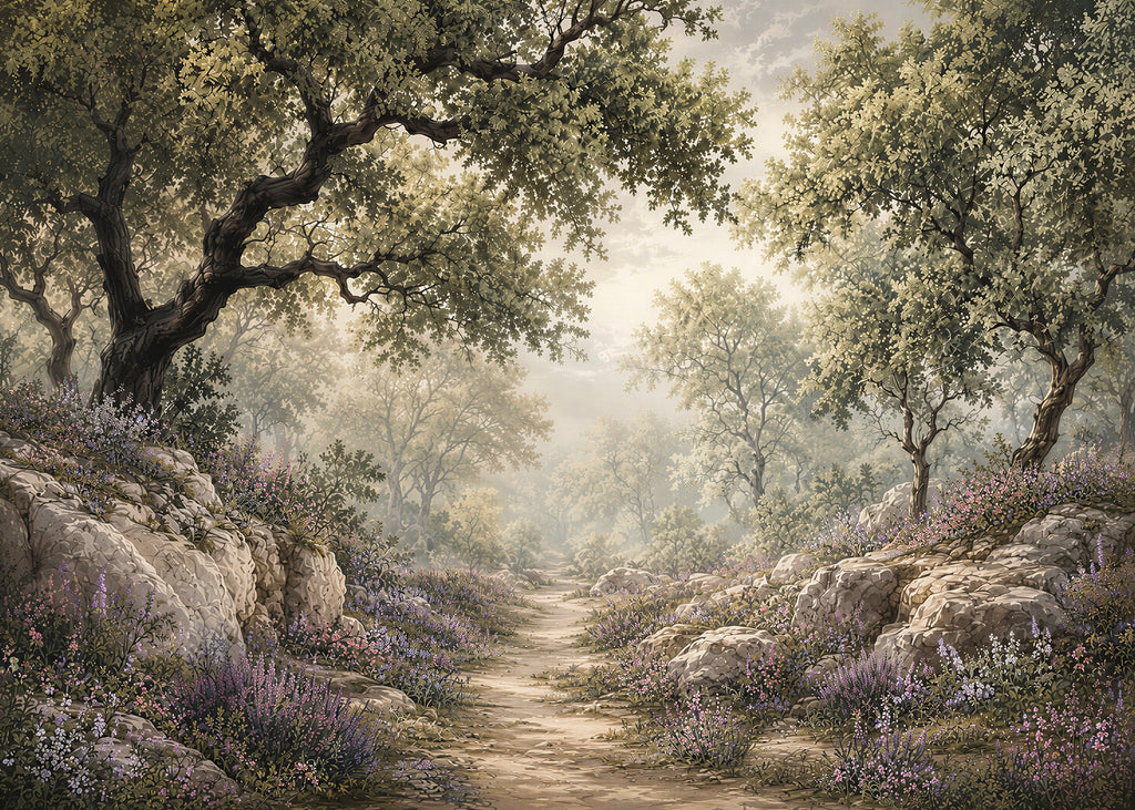 Whisper Wood | Botanical Series Wall Mural