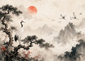 Zenith | Chinoserie Series Wall Mural