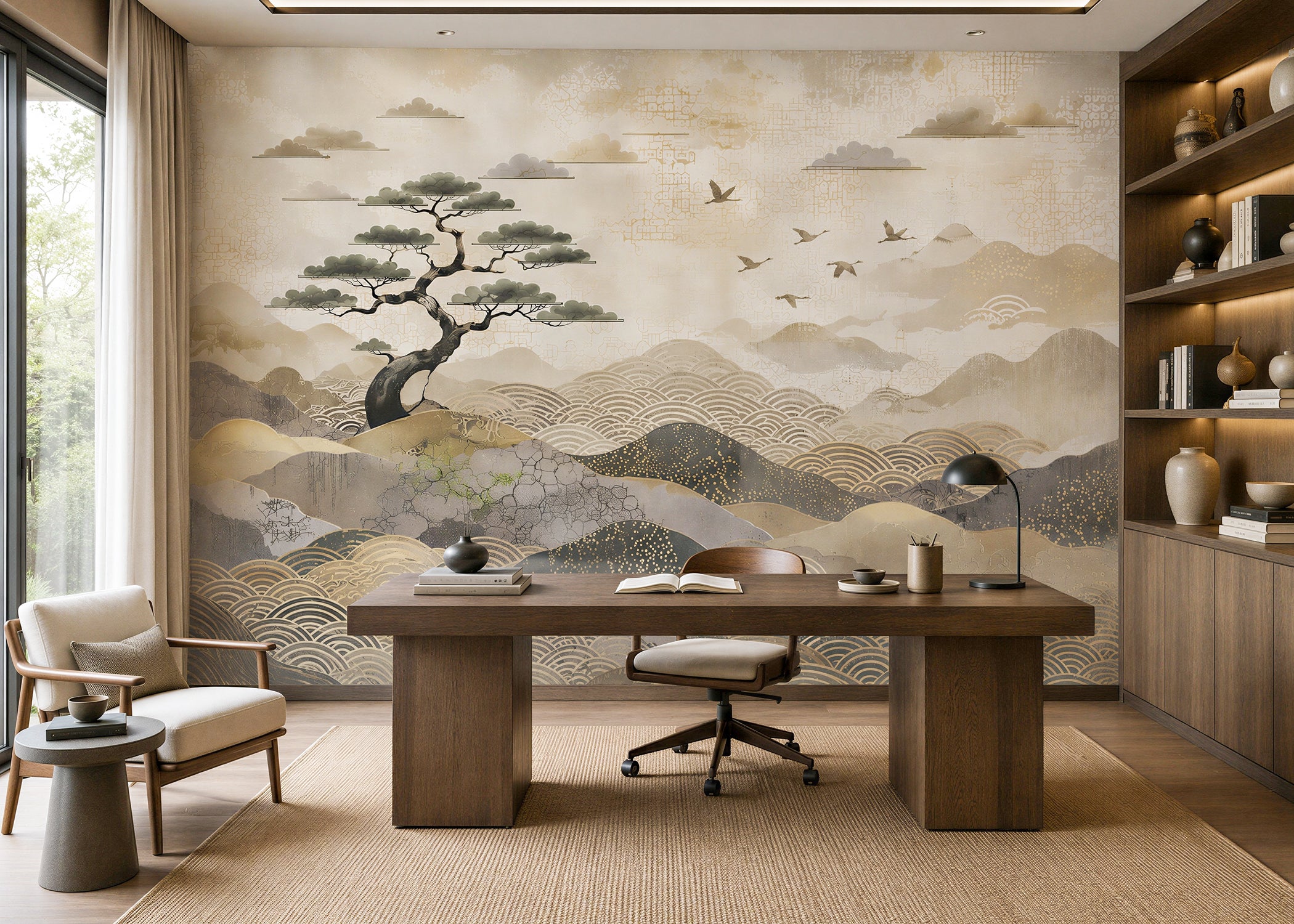 Satori | Chinoserie Series Wall Mural