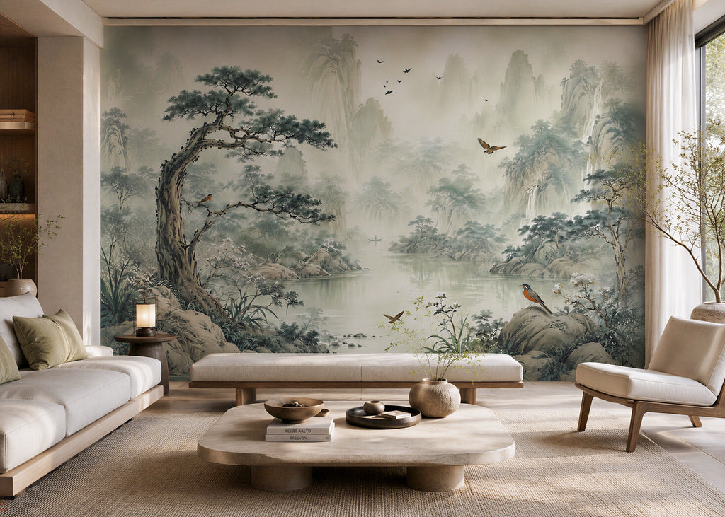 Aether Lake | Chinoserie Series Wall Mural