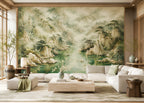 Jade Fall | Chinoserie Series Wall Mural