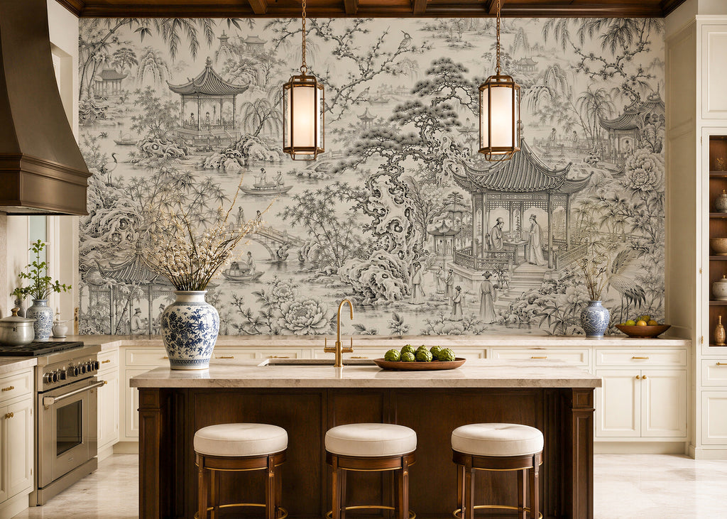 Lacustrine | Chinoserie Series Wall Mural
