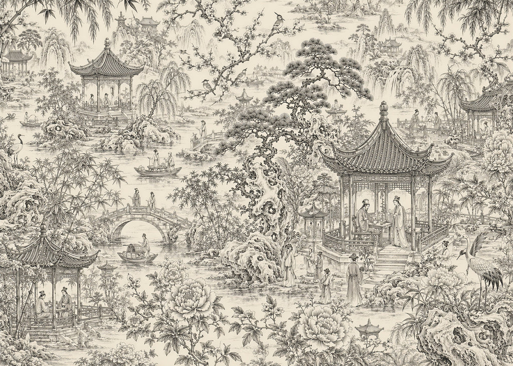 Lacustrine | Chinoserie Series Wall Mural