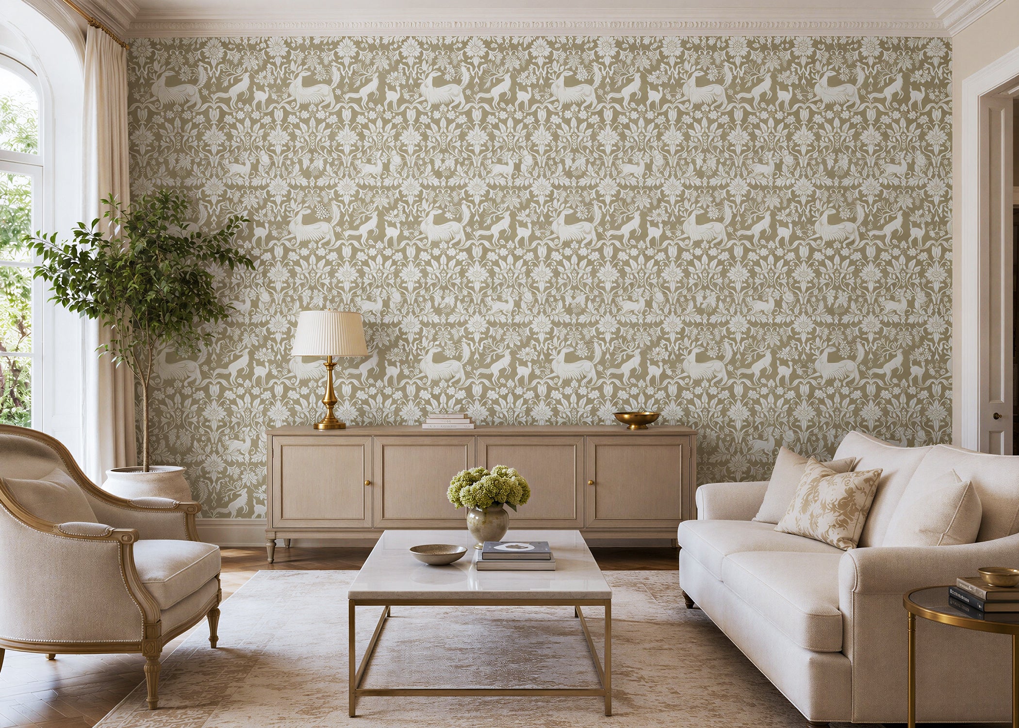 Pastoria | Damaska Series Wall Mural