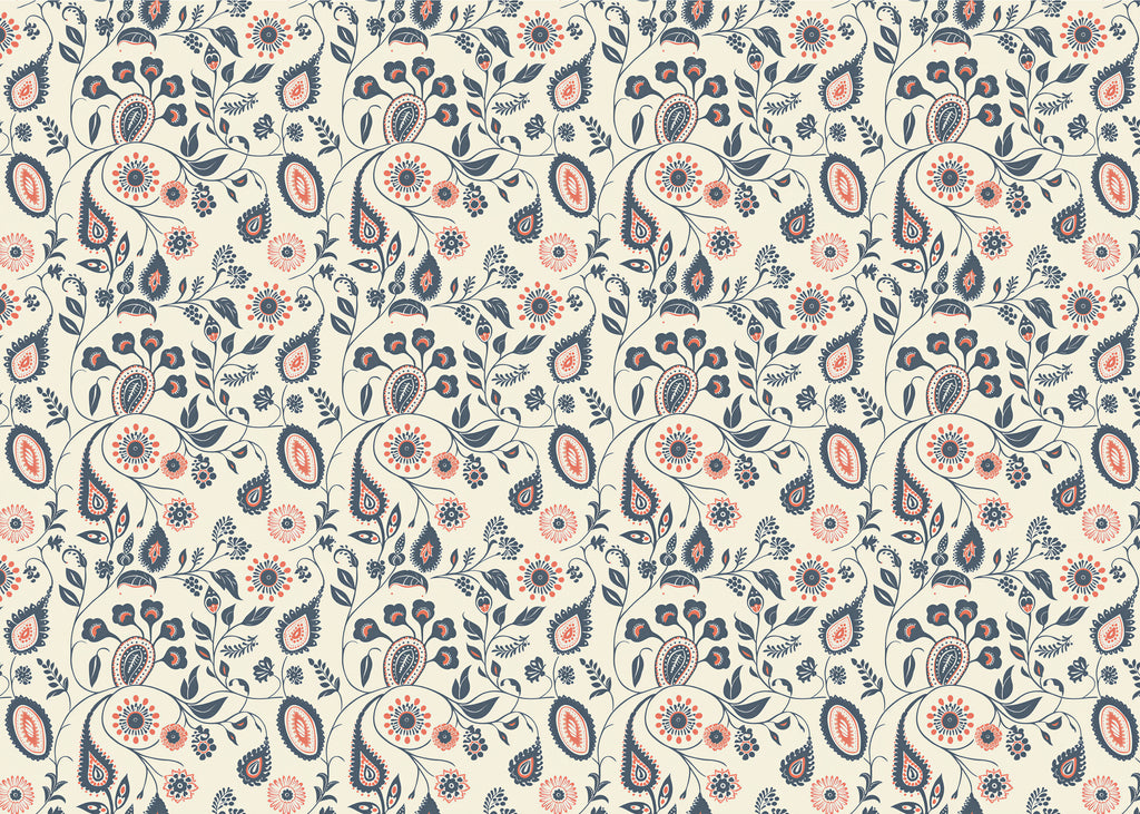 Saffron | Damaska Series Wall Mural