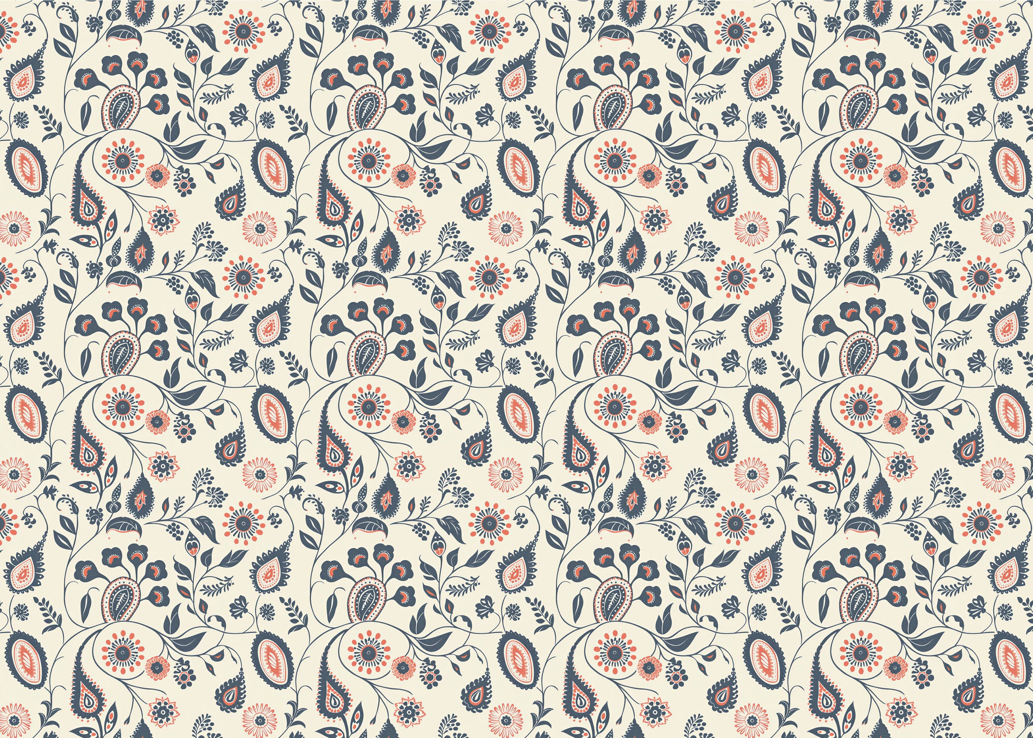 Saffron | Damaska Series Wall Mural