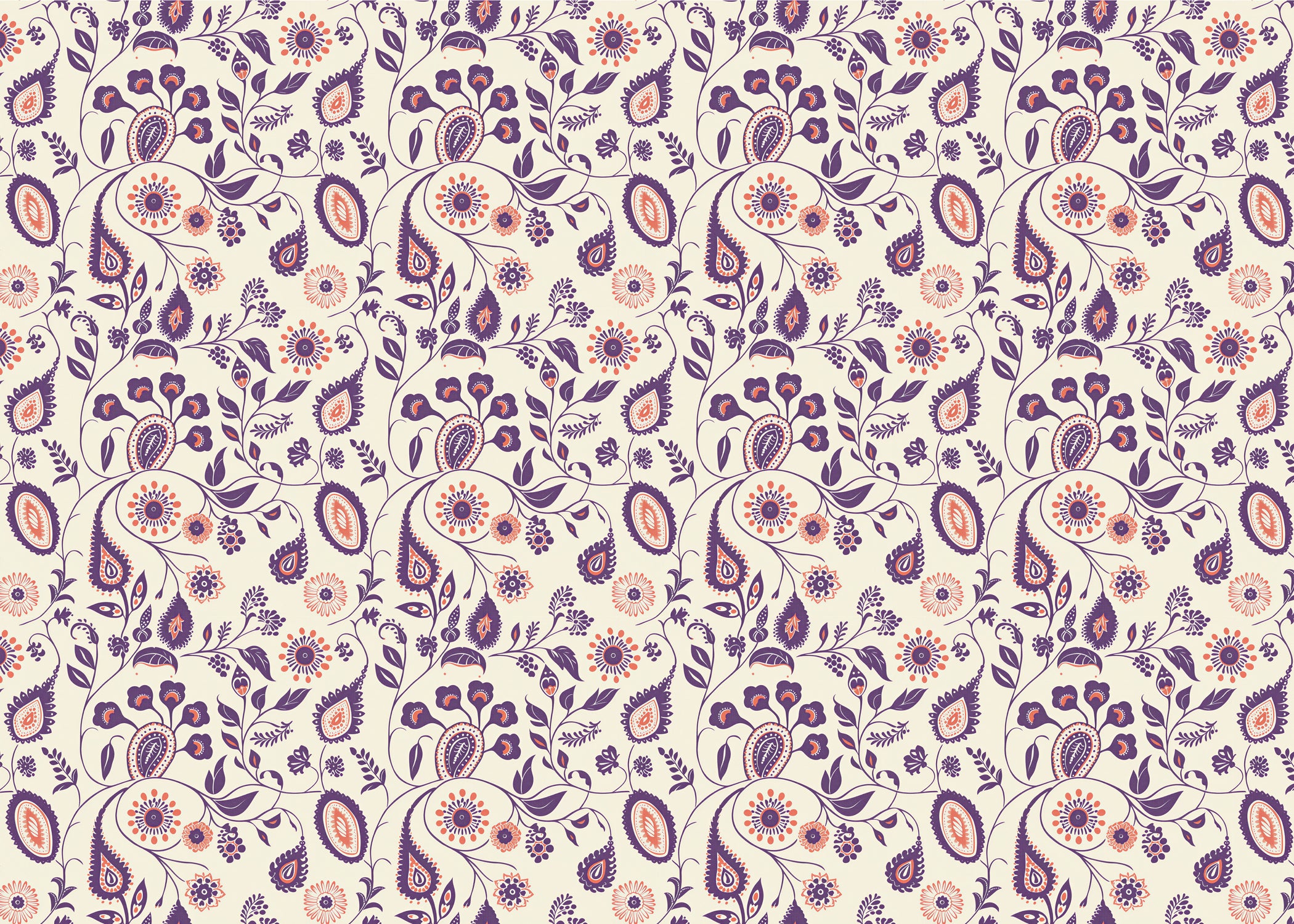 Saffron | Damaska Series Wall Mural