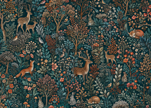 Brindle Wood | Fauna Series Wall Mural