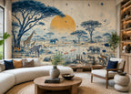 Sundial | Fauna Series Wall Mural
