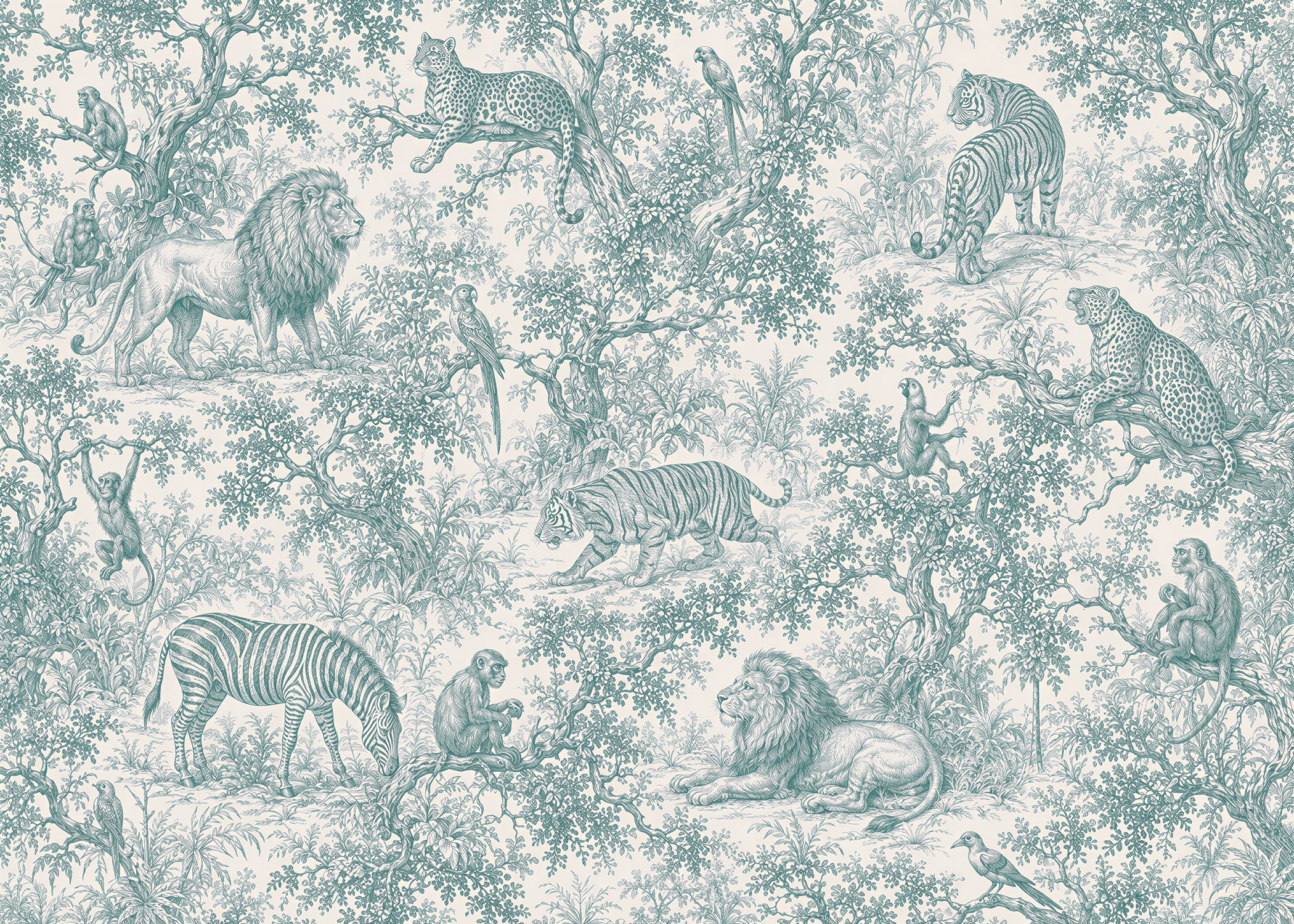 Dynasty | Fauna Series Wall Mural