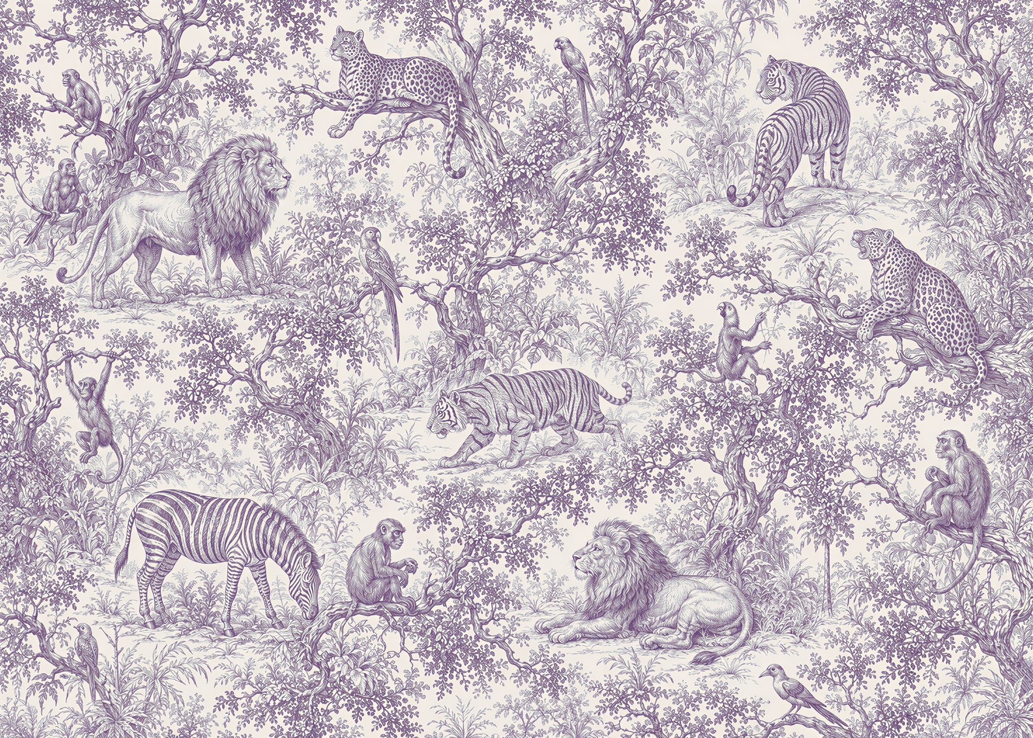 Dynasty | Fauna Series Wall Mural