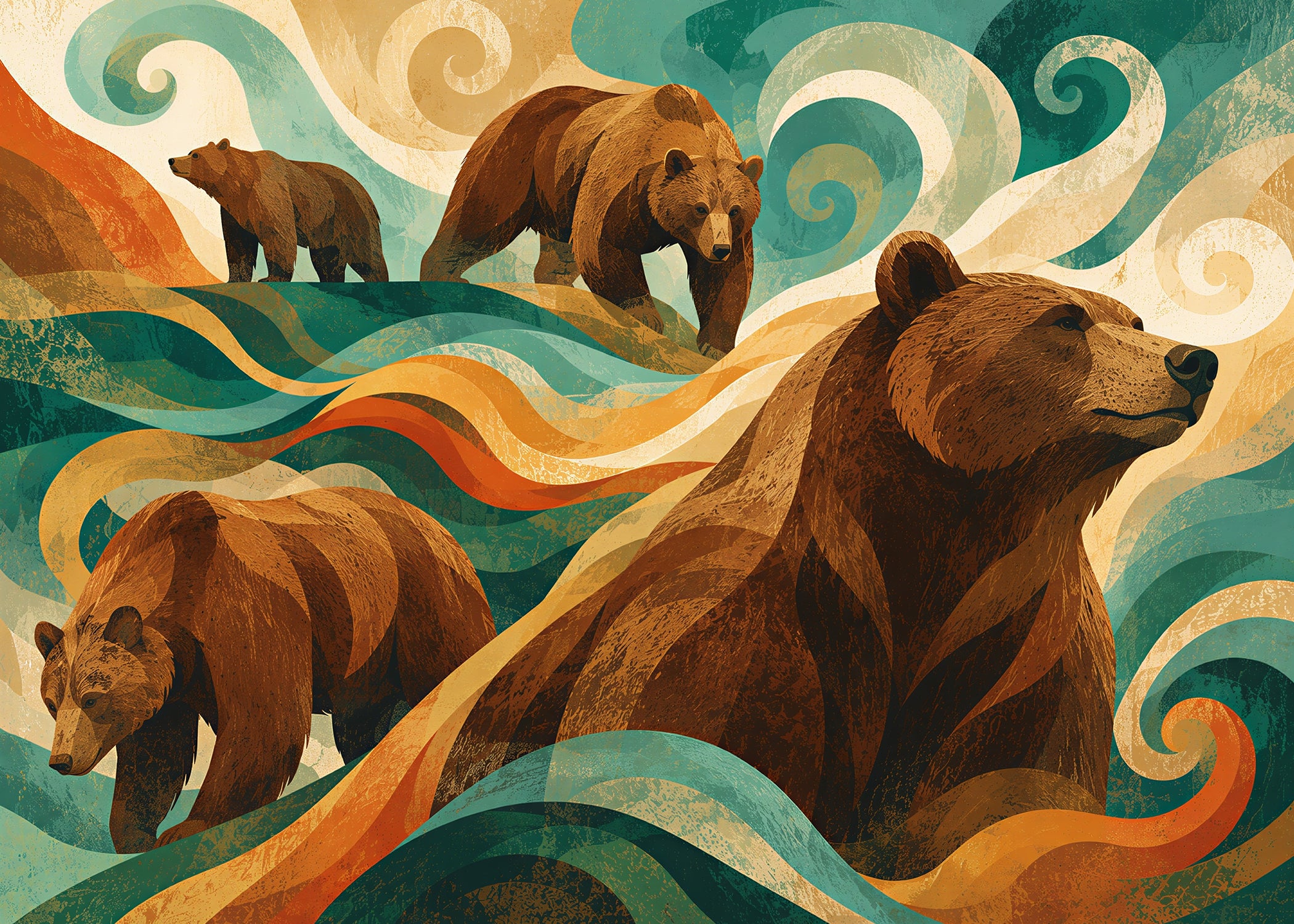 Tideway | Fauna Series Wall Mural