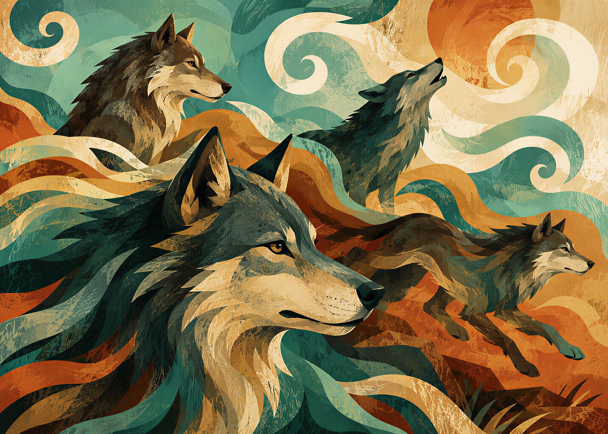 Tideway | Fauna Series Wall Mural