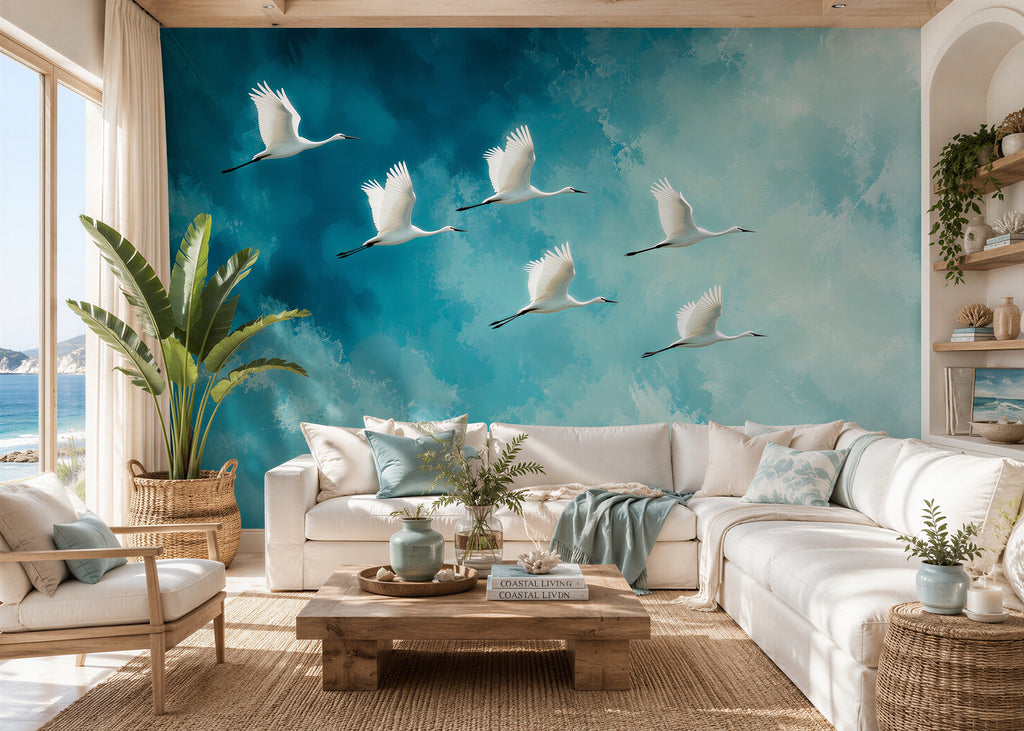 Egretta | Fauna Series Wall Mural