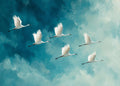 Egretta | Fauna Series Wall Mural