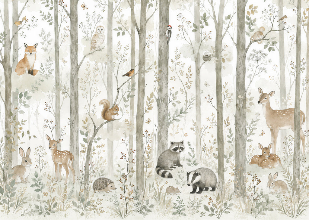 Fawnland | Kids Series Wall Mural