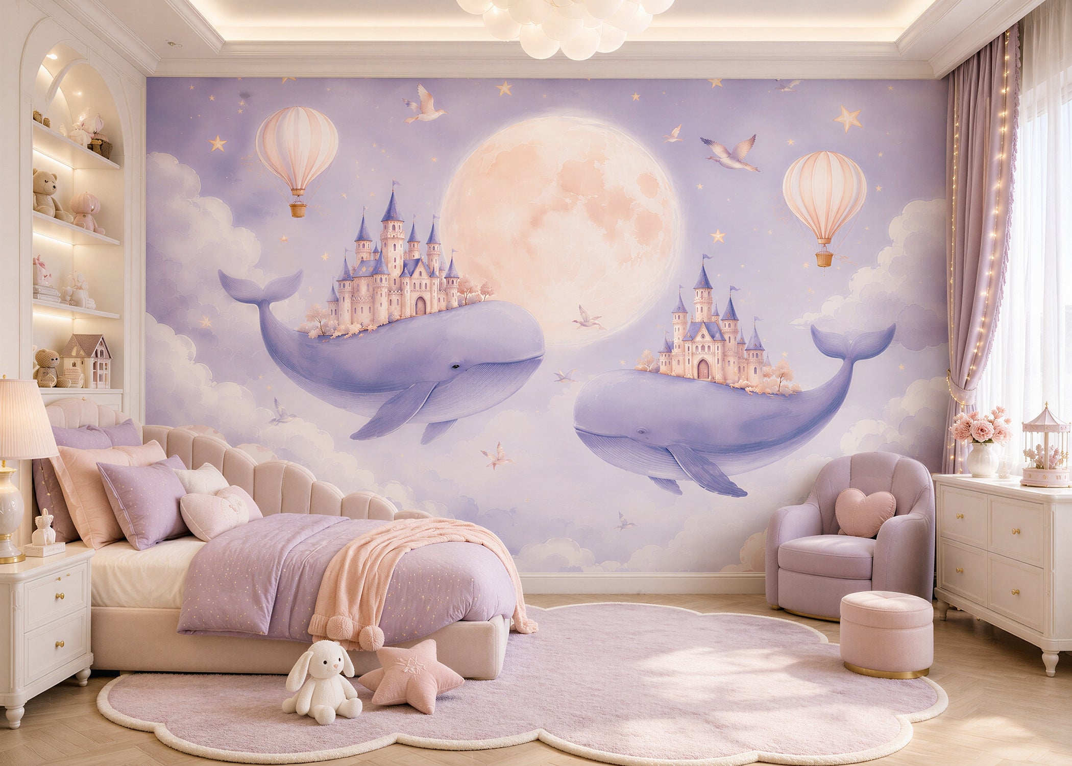 Luna Castle | Kids Series Wall Mural