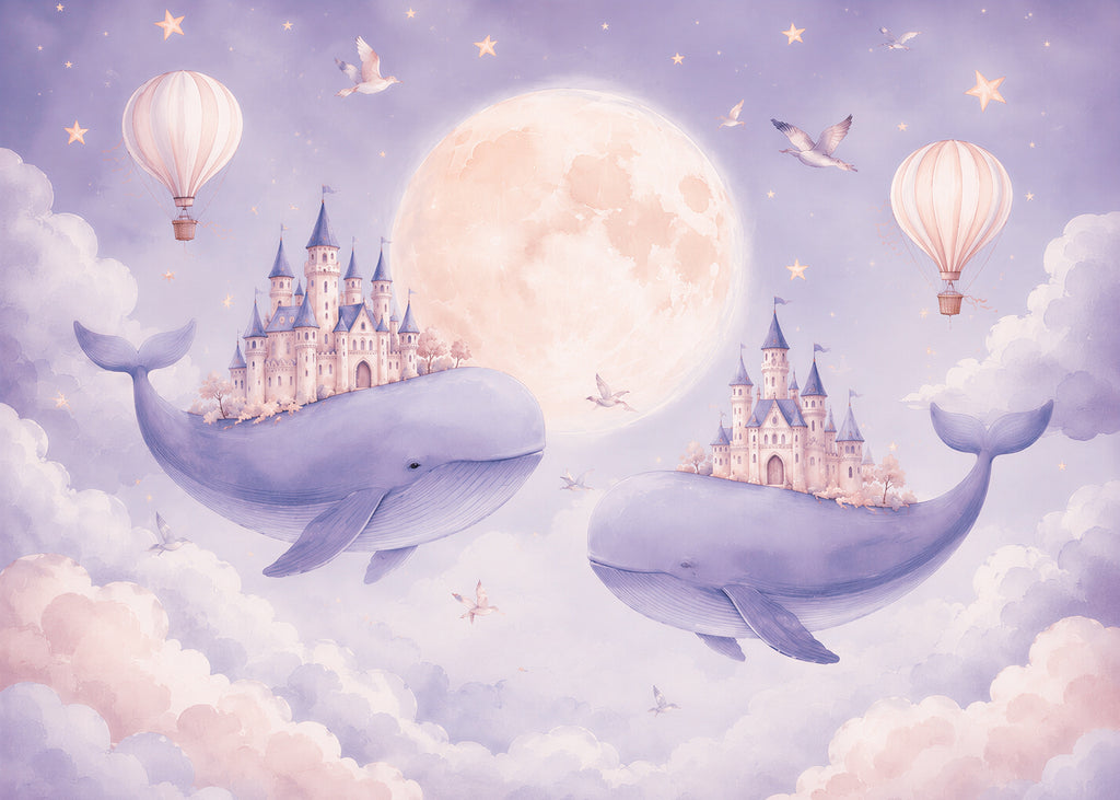 Luna Castle | Kids Series Wall Mural