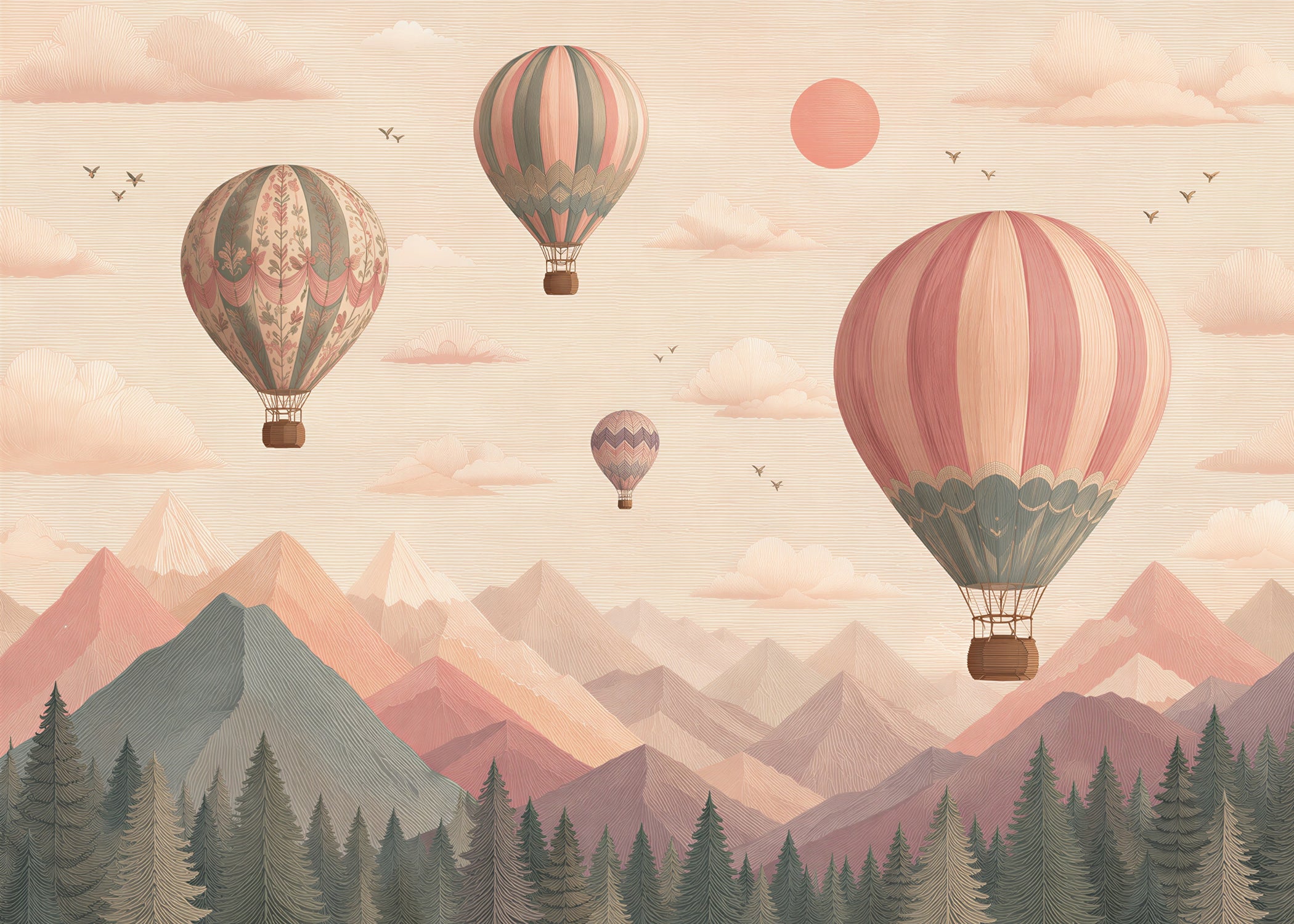 Skyborne | Kids Series Wall Mural