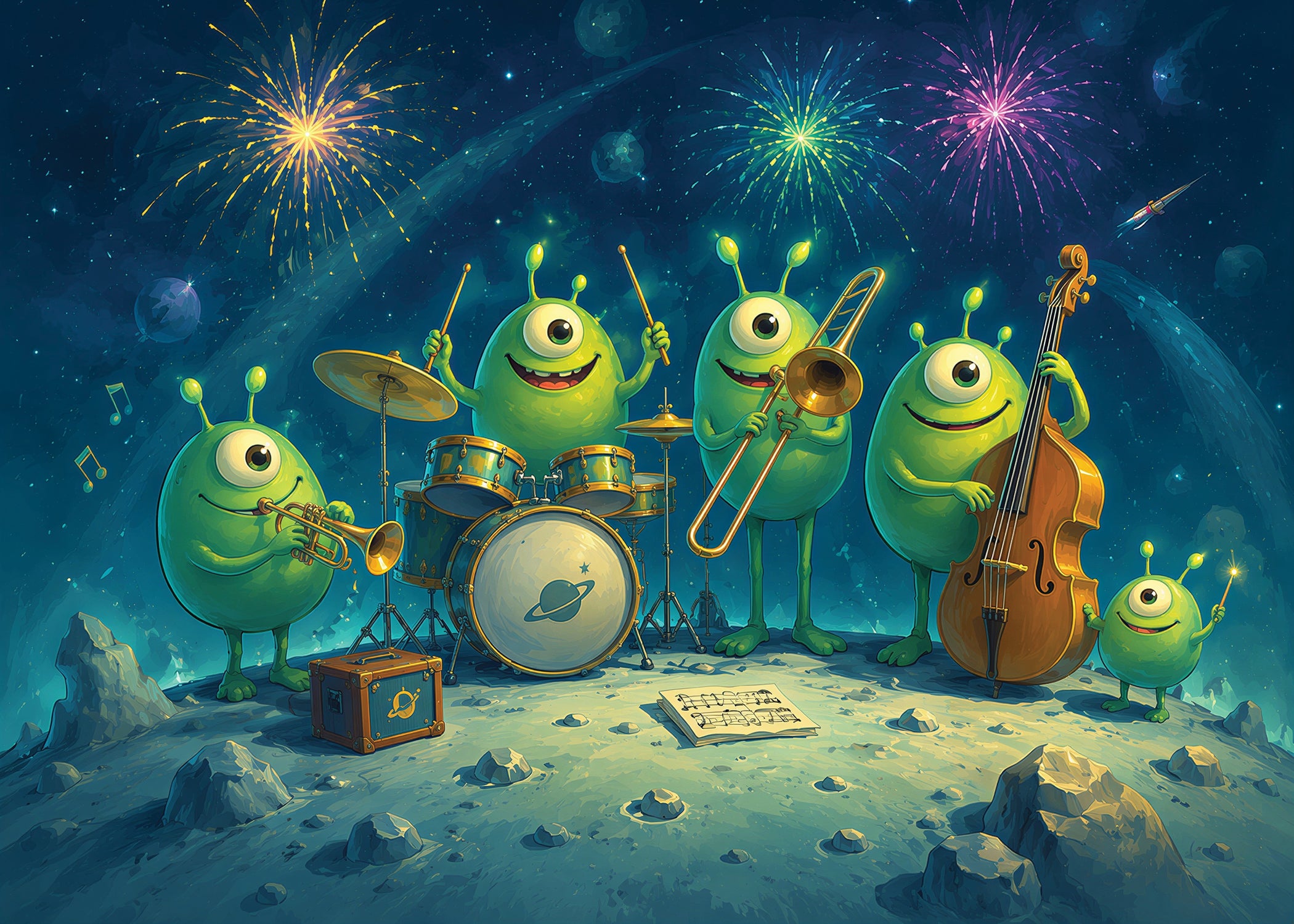 Cosmotune | Kids Series Wall Mural