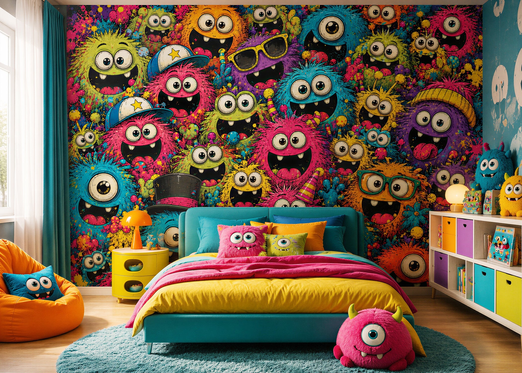 Monsterville | Kids Series Wall Mural