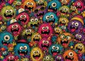 Monsterville | Kids Series Wall Mural
