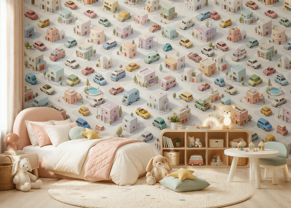 Toytown | Kids Series Wall Mural