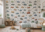 Wander Wheel | Kids Series Wall Mural