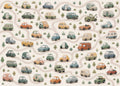 Wander Wheel | Kids Series Wall Mural